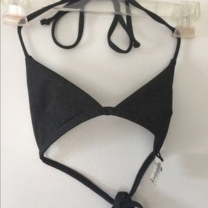 Kovey Peaks Top - Heather Gray - Size S